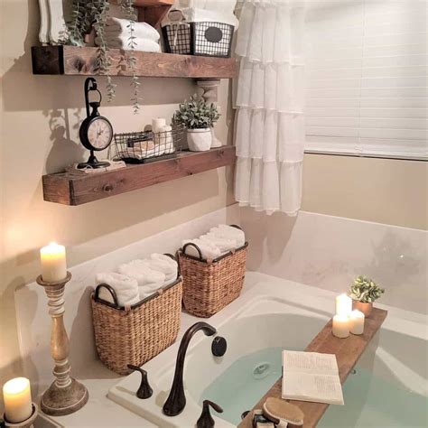 30 Clever Ways to Incorporate Farmhouse Bathroom Décor