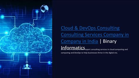 Ppt Cloud And Devops Consulting Services In India Powerpoint