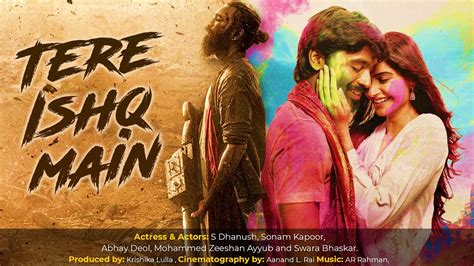 Get Ready For An Epic Love Story Tere Ishq Mein Teaser Raanjhanaa