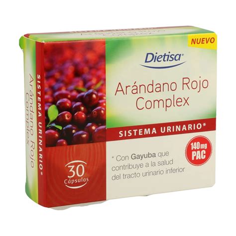 Arándano rojo complex 30 cápsulas Herbolario Solidario