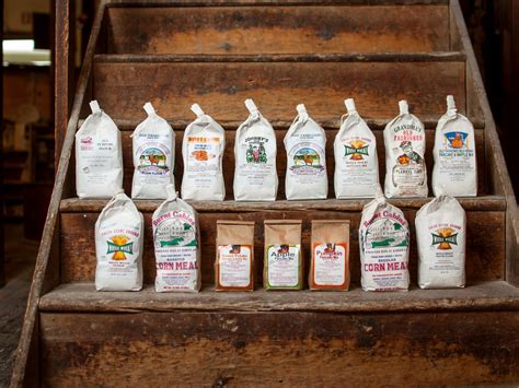 Historic Flours And Mixes Burnt Cabins Grist Mill Weavers Orchard