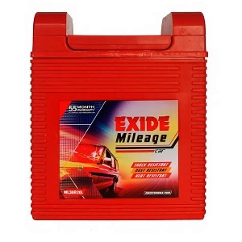 Exide Mileage Ml B L Car Battery Ah At Rs In Chennai Id