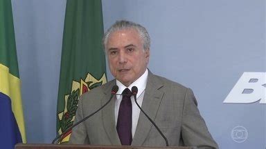 Jornal Hoje Janot Pede Novo Inqu Rito Para Apurar Se Temer Cometeu