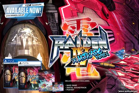 DataBlitz On Twitter A BLAST FROM THE PAST Raiden IV X Mikado