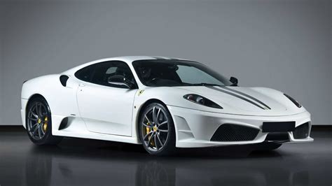 White Ferrari F430 Scuderia