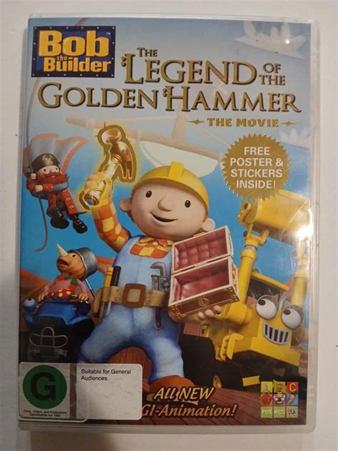 Bob The Builder The Legend Of The Golden Hammer Dvd 2009 695