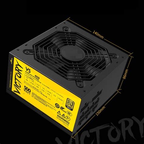 Original Psu For Greatwall Brand Victory Full Module Game Mute Power Supply Rated 500w Peak 600w