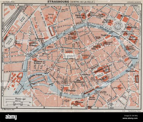 Strasbourg Tourist Map