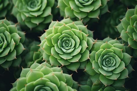 Premium Photo Captivating Cactus Succulents A Natures Backdrop