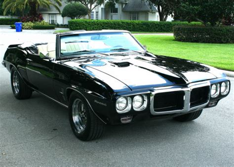 Rare Restored 1969 Pontiac Firebird 400 Convertible 3k Miles