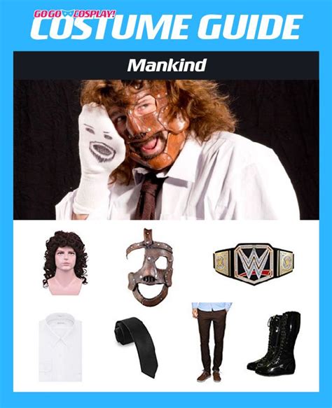 Mankind Costume Guide Cosplay Costumes Mick Foley