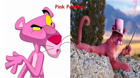 Pink Panther And Pals Characters In Real Life Youtube