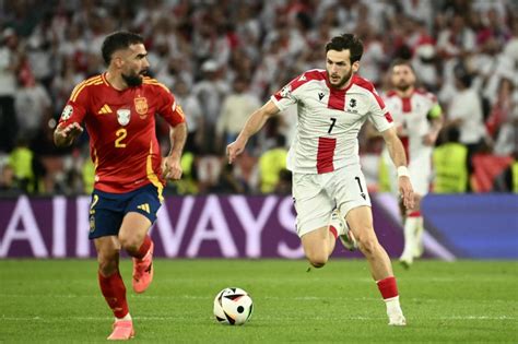 Segundo Tiempo España Derrota 3 1 A Georgia Por Los Octavos De Final