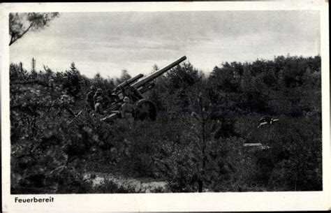 Ansichtskarte Postkarte Flak Gesch Tz Der Wehrmacht Akpool De