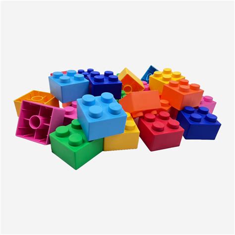 Zebrix Building Blocks - Large Blocks - Soft Blocks