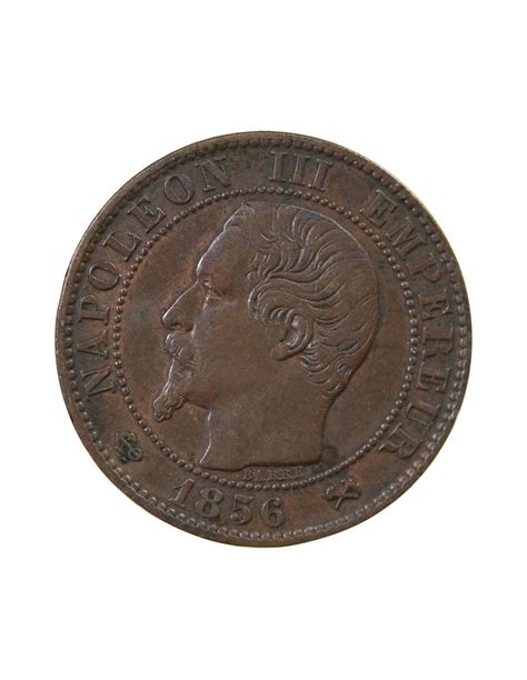 NAPOLEON III 5 CENTIMES 1856 B ROUEN Bronze Suffren Numismatique