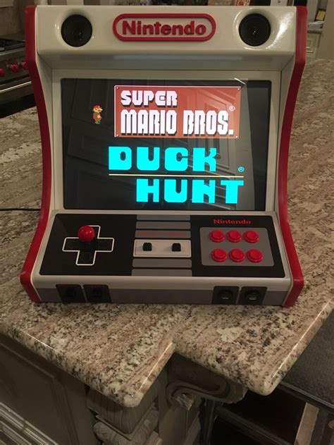 Nintendo Bartop Arcade Powered By Raspberry Pi And Retropie Retro