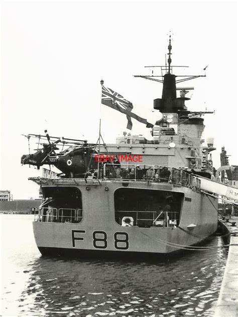 Photo Flight Deck Of Broadsword Frigate Hms Broadsword At Avonmouth