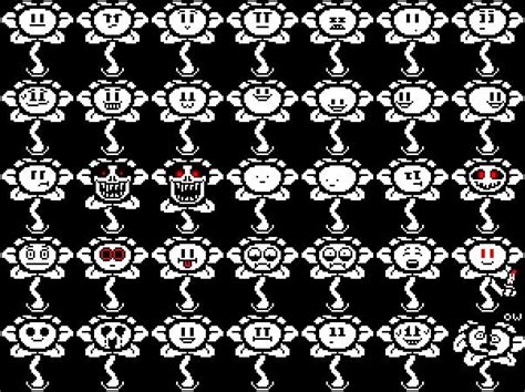 Undertale Flowey Sprite Sheet