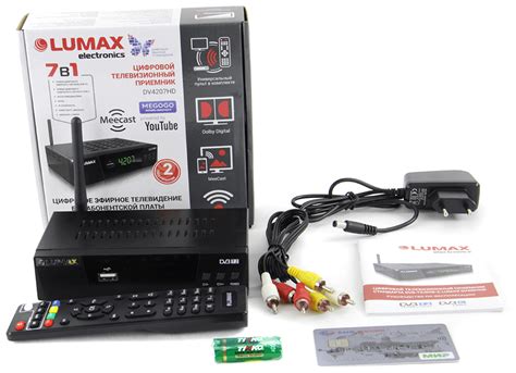 TV-тюнер LUMAX DV-4207HD — купить по выгодной цене на Яндекс.Маркете