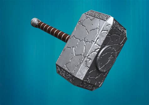 Thor Love And Thunder Jane Foster Broken Mjolnir Replica Stl Cosplay