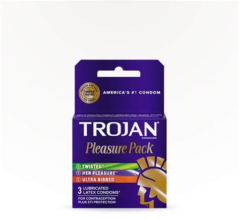 Trojan Condoms Pleasure Pack