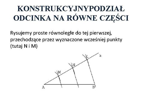 Twierdzenie Talesa Zastosowanie W Matematyce I Yciu Codziennym