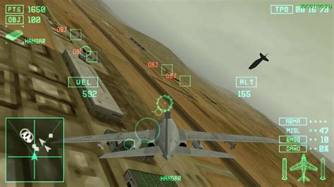 Ace Combat X Skies Of Deception Misión 2 Fuera Del Fuego Psp