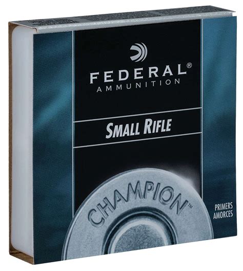 Federal Champion Small Rifle Primers Total Packed Boxes Of