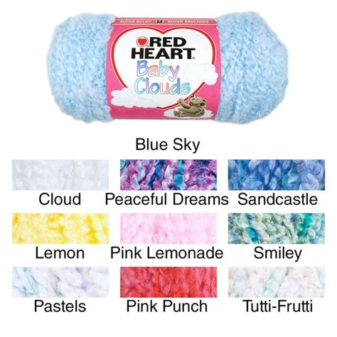 Shop Red Heart Baby Clouds Yarn Free Shipping On Orders Over 45