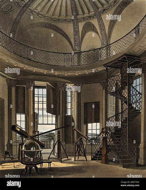 Interior Of The Radcliffe Observatory Oxford Stock Photo Alamy