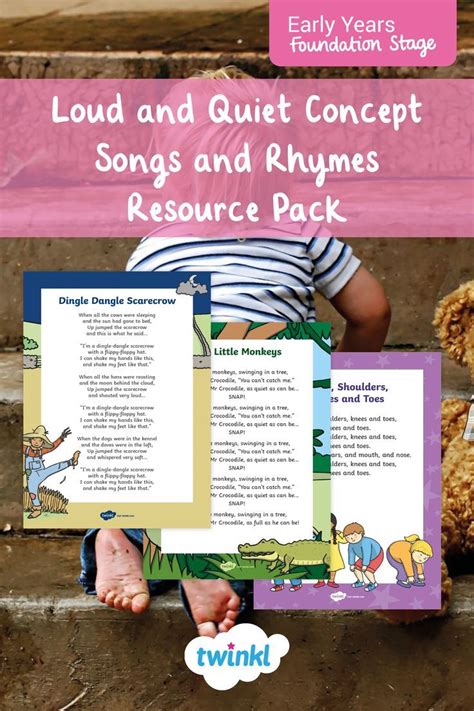 Loud And Quiet Concept Songs And Rhymes Resource Pack