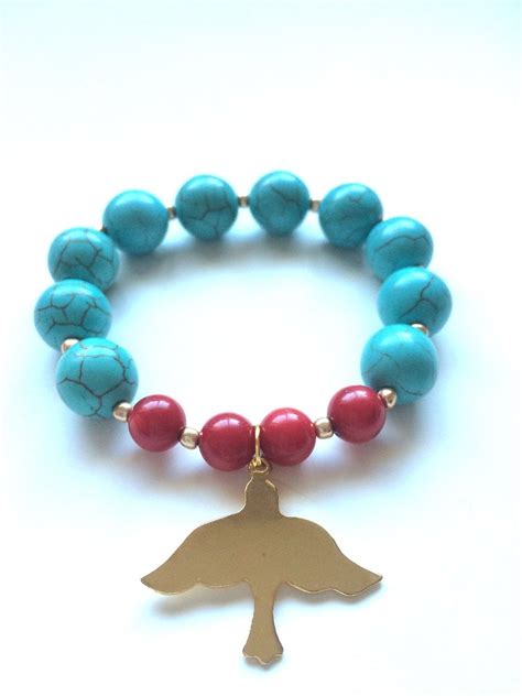 Dove Bracelet by UNICAJEWELLERY on Etsy