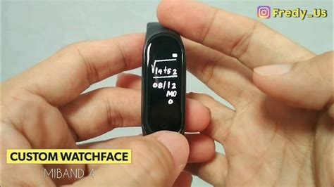 Custom Watch Face Mi Band 4 Cuma 3 Langkah Cepat Dan Mudah Youtube