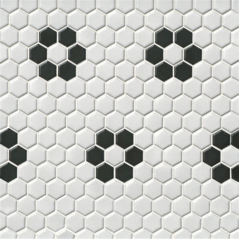 Black And White Mosaic Bathroom Floor Tiles | Floor Roma