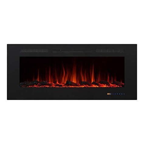 Gmhome Inches Wall Recessed Electric Fireplace Changeable Color