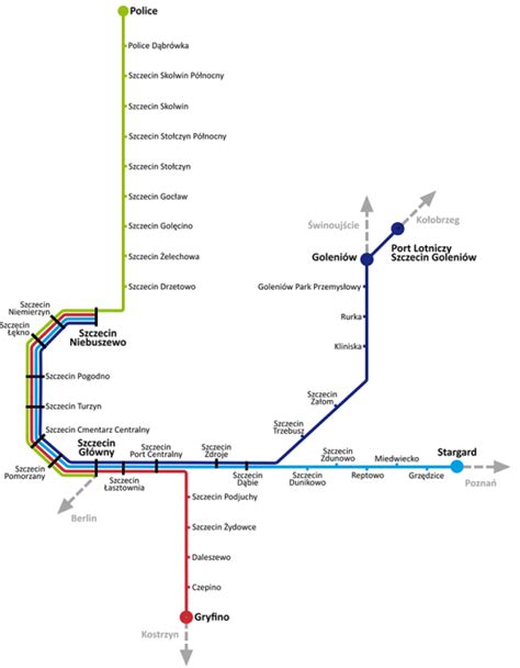 Poznali My Nazwy Przystank W Szczeci Skiej Kolei Metropolitalnej Szczecin