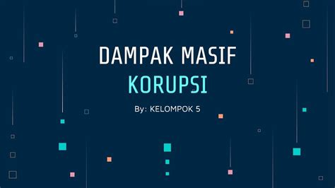 Dampak Masif Korupsi Newstempo