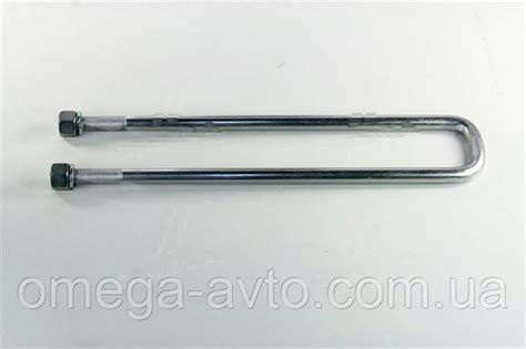 Стремянка рессоры задней ГАЗ 53, 3307 М20х1,5 L=500 ПРЕМИУМ (с гайкой и ...