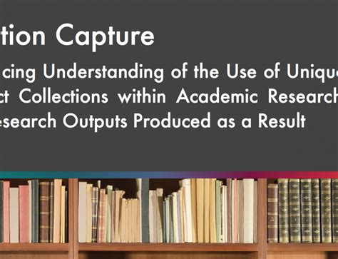 Collecting drivers for higher education institutions with archives and