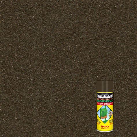 Smalto Spray Antiruggine Base Solvente Saratoga Fernovus Bronzo Ossido