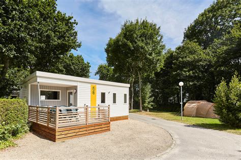 Mobil Home 2 Chambres Camping Le Bois Pastel Cancale