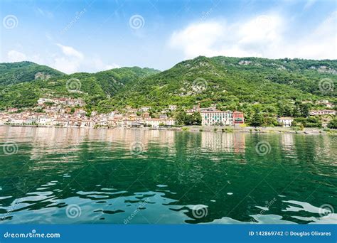 Lago Di Como Lake Como Menaggio High Definition Royalty Free Stock