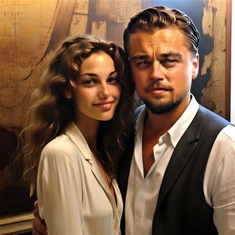 LEONARDO DICAPRIO GIRLFRIEND. Photo generated with wonder Ai | by ...