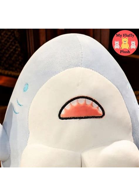 Muscular Sharks Adorable Soft Plush Toys Kawaii Sea Animals in Various ...