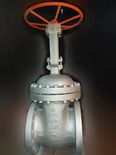 Ksb Gate Valve Flanged End Wcb Size 2 To 24 Inch End Connection Type