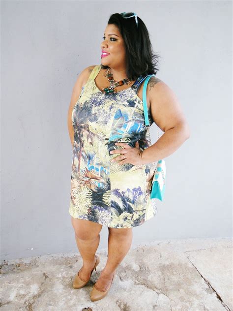 Relaxa Ai Fofa Blog De Moda Plus Size Por Mel Soares Vestido Plus