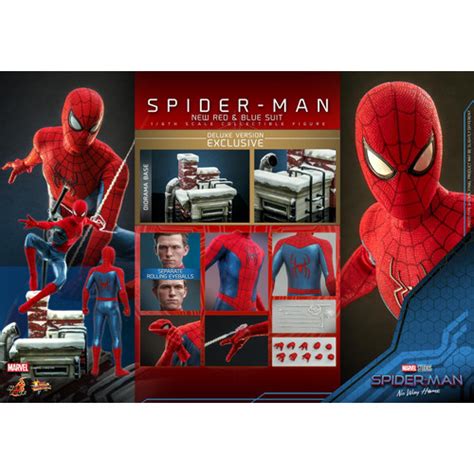 Jual DP PO Hot Toys MMS680 Spider Man New Red Blue Suit Deluxe Hottoys Jakarta Utara YOC
