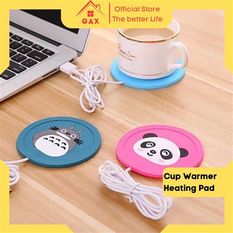 Jual Tatakan Gelas Pemanas Coffee Cup Warmer Heating Pad Alat