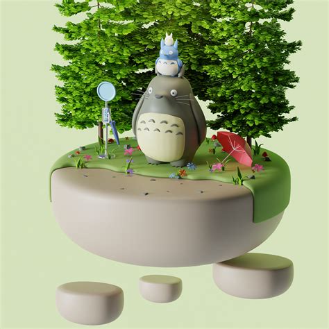 Ghibli Studio, My Neighbor Totoro on Behance